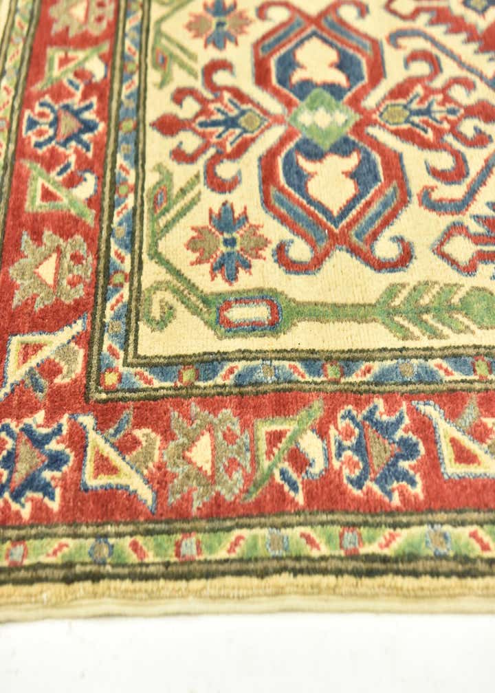 2' 9 x 9' 9 Hand Knotted Kazak Runner Rug
