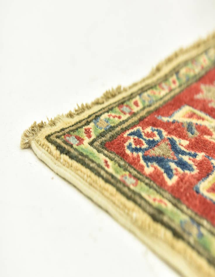 Detail image of 2' 9 x 9' 9  Hand Knotted Kazak Runner Rug