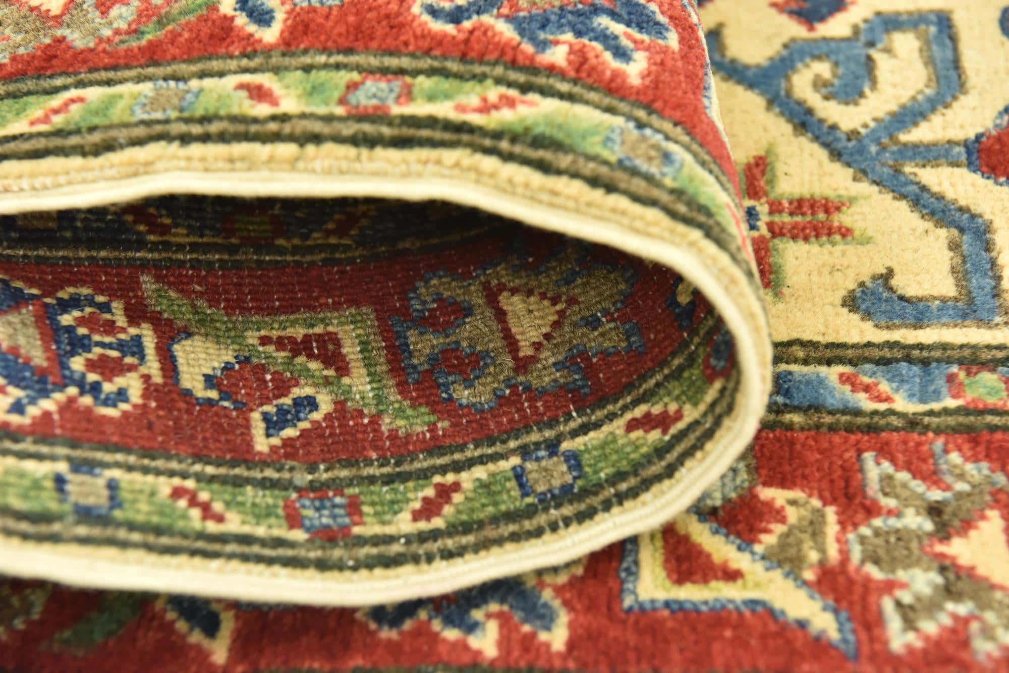 2' 9 x 9' 9 Hand Knotted Kazak Runner Rug