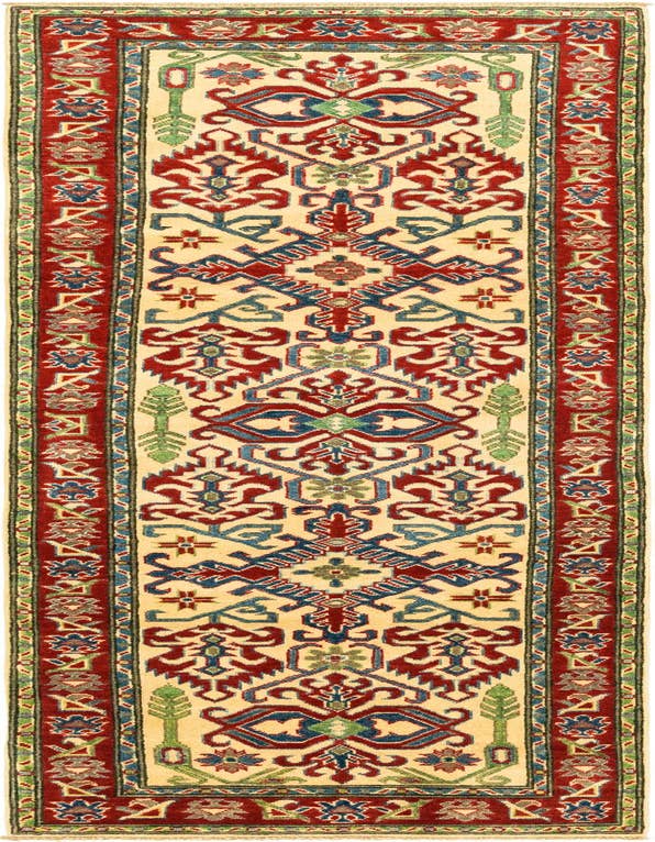 Detail image of 2' 9 x 9' 9 Hand Knotted Kazak Runner Rug