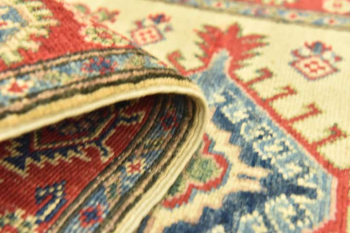 2' 7 x 9' 9 Hand Knotted Kazak Runner Rug