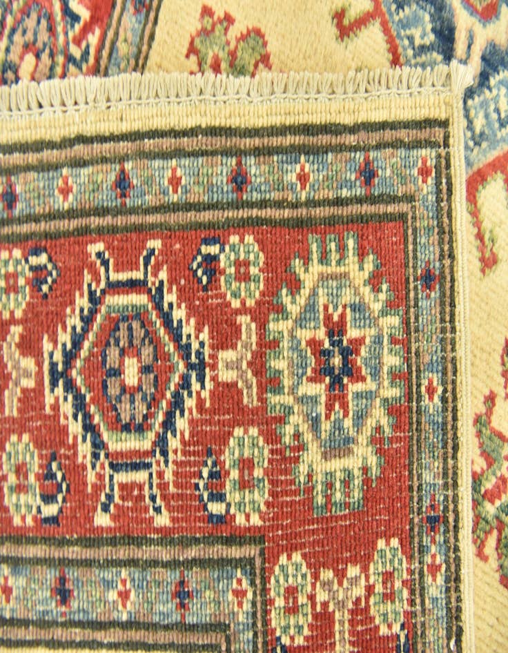Detail image of 2' 7 x 9' 9  Hand Knotted Kazak Runner Rug