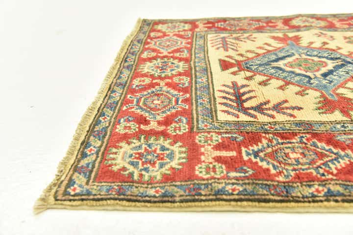 2' 7 x 9' 9 Hand Knotted Kazak Runner Rug
