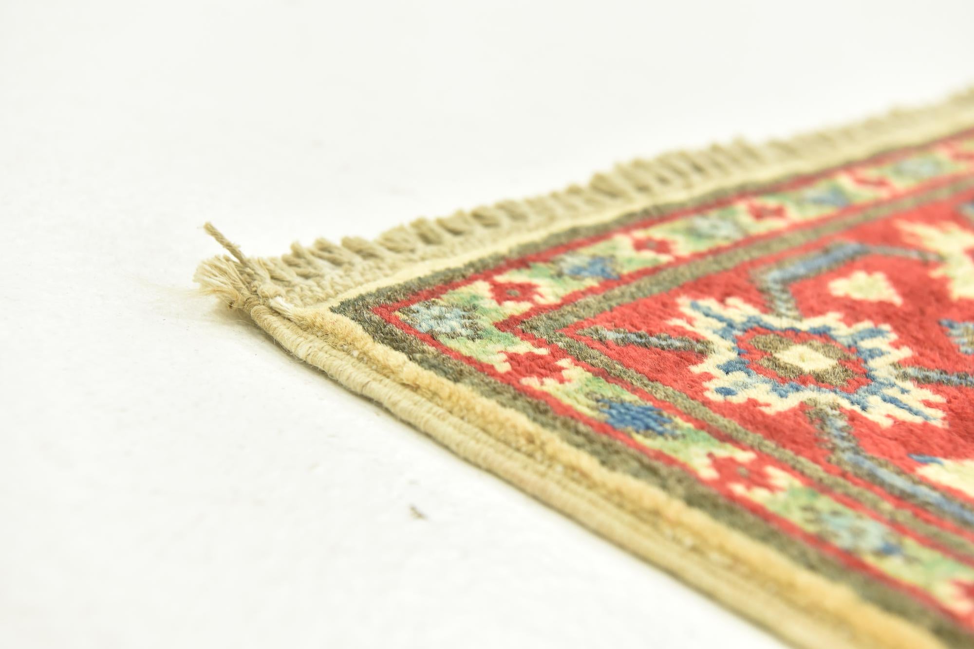 2' 9 x 9' 7 Hand Knotted Kazak Runner Rug