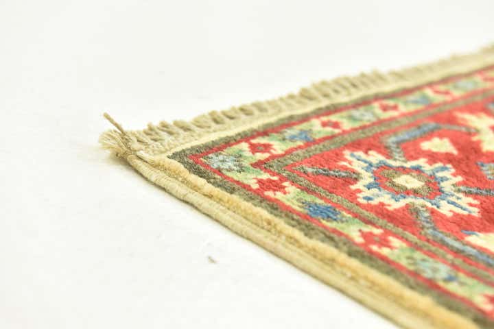 2' 9 x 9' 7 Hand Knotted Kazak Runner Rug