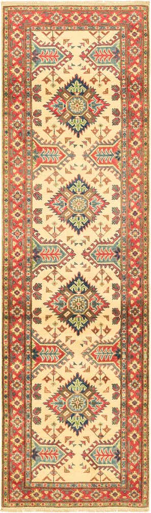 2' 9 x 9' 7 Hand Knotted Kazak Runner Rug
