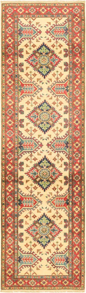 Detail image of 2' 9 x 9' 7 Hand Knotted Kazak Runner Rug