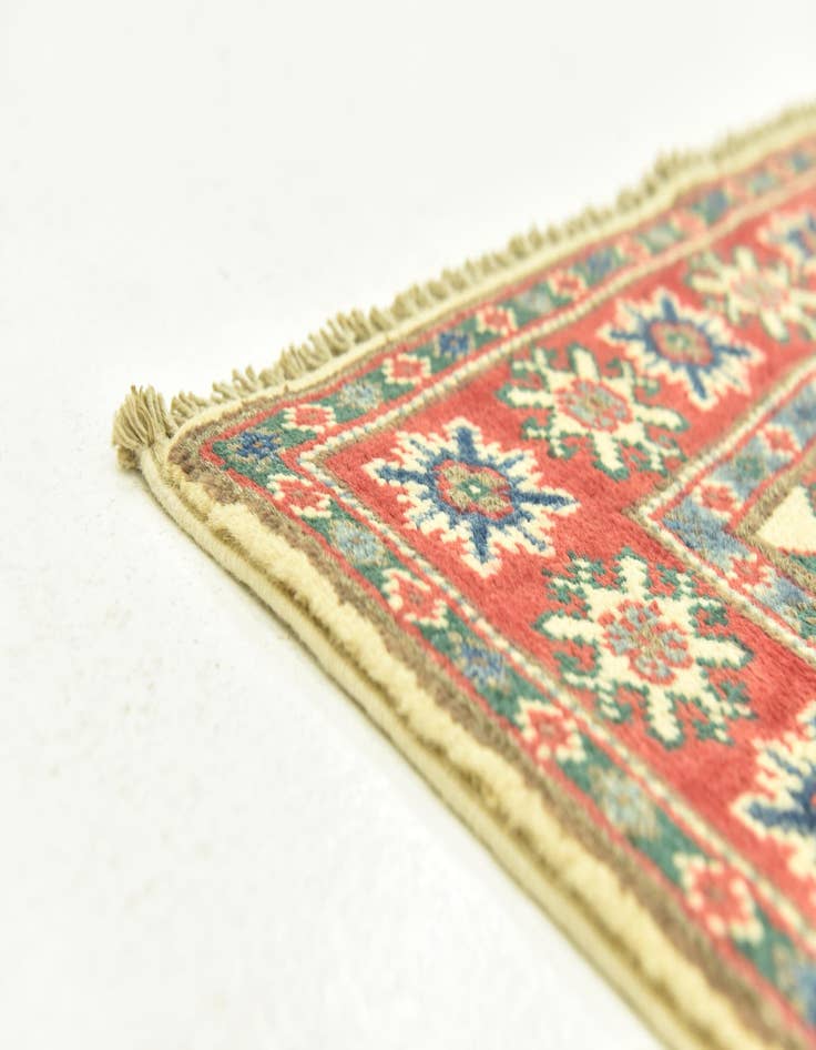 Detail image of 2' 8 x 10' 4  Hand Knotted Kazak Runner Rug