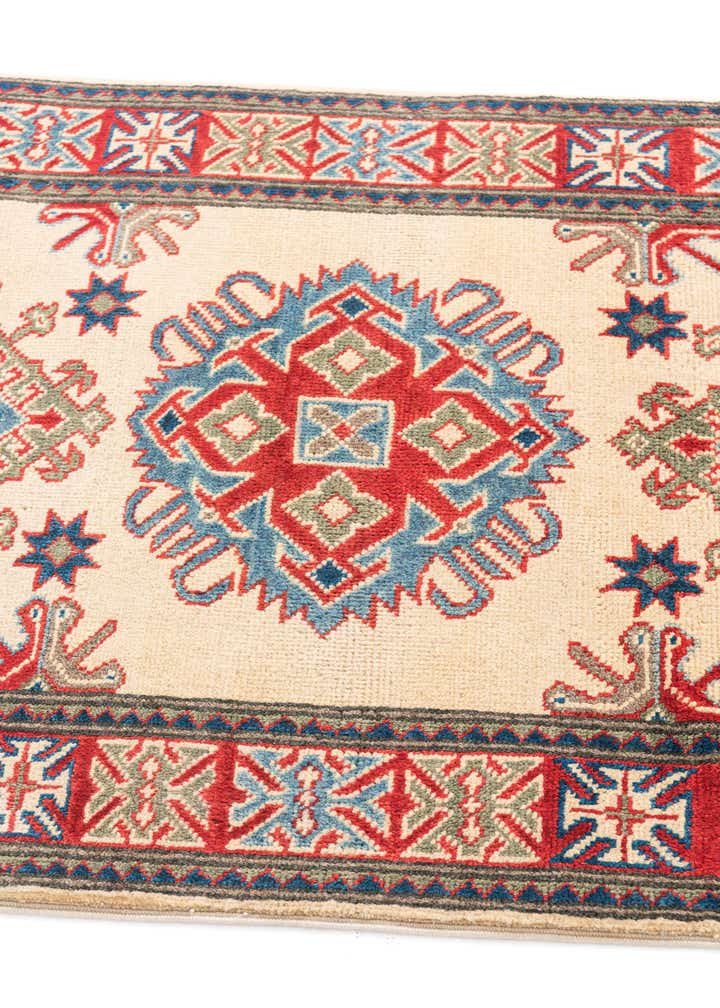 2' 8 x 9' 9 Hand Knotted Kazak Runner Rug