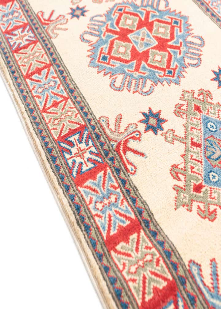 2' 8 x 9' 9 Hand Knotted Kazak Runner Rug