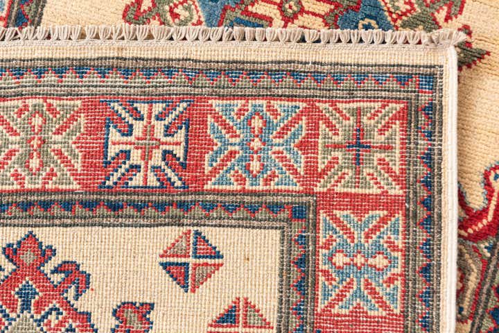 2' 8 x 9' 9 Hand Knotted Kazak Runner Rug