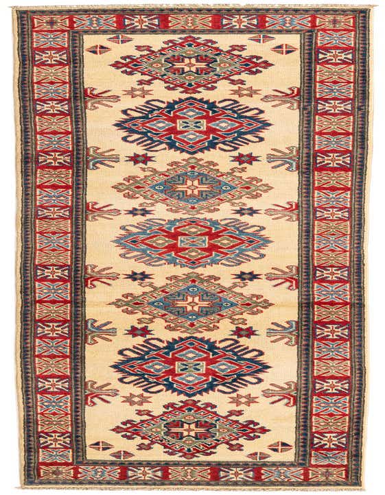 2' 8 x 9' 9 Hand Knotted Kazak Runner Rug