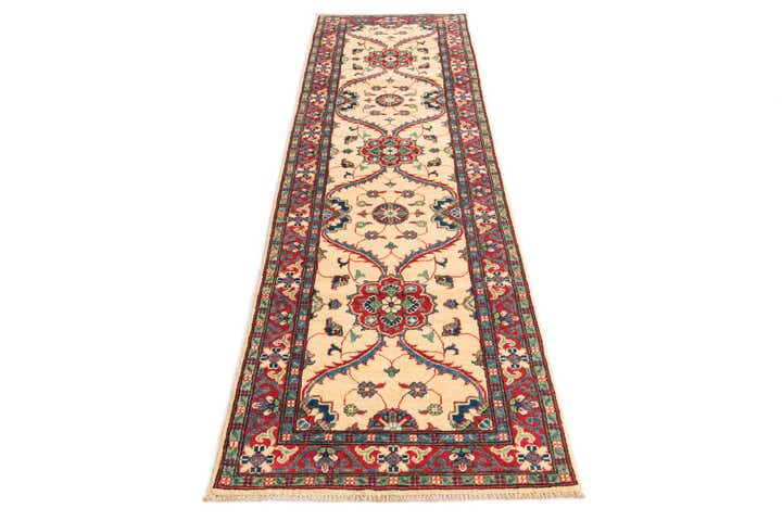 2' 8 x 9' 8 Hand Knotted Kazak Runner Rug