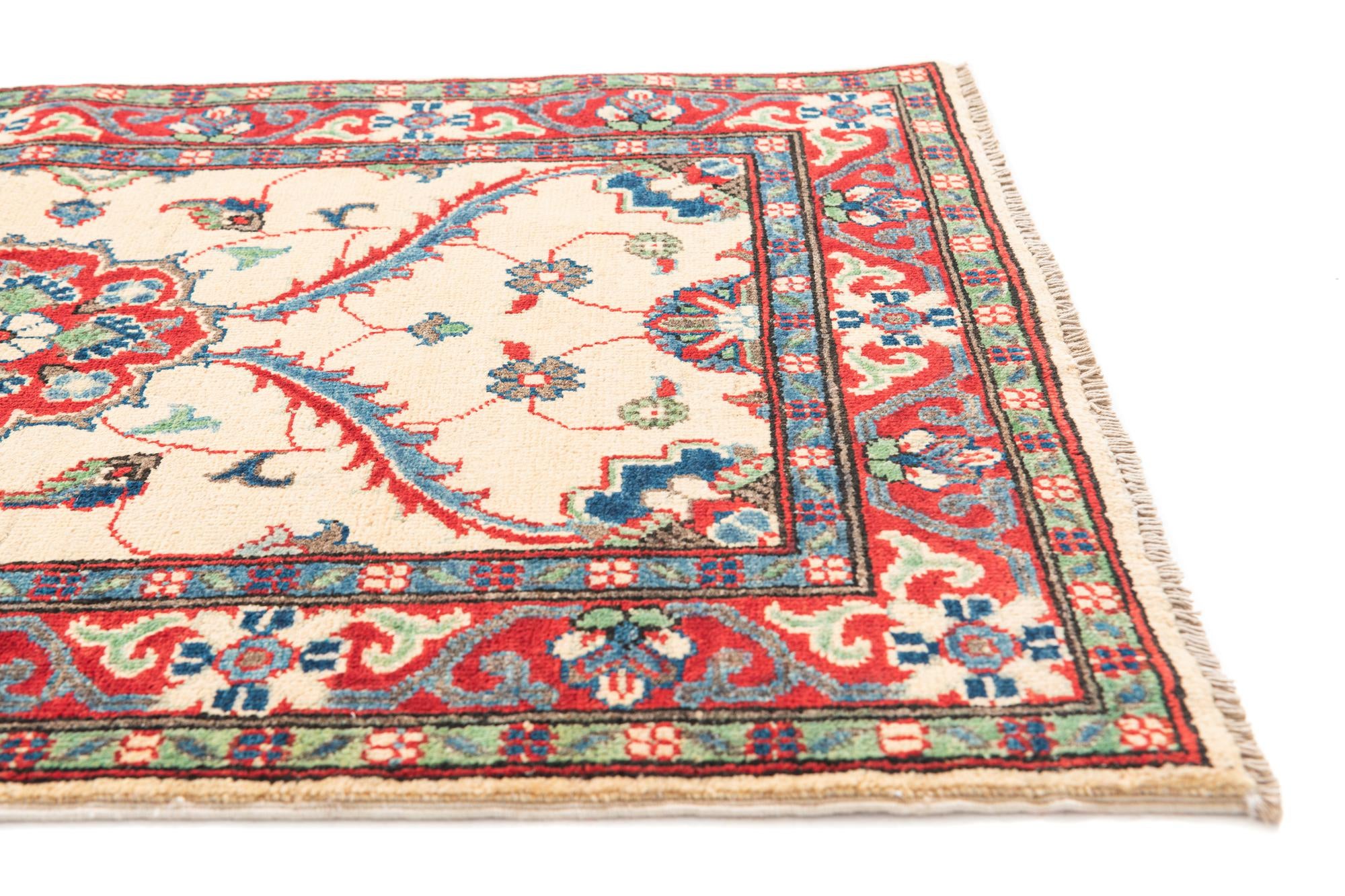 2' 8 x 9' 8 Hand Knotted Kazak Runner Rug