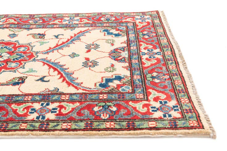 Detail image of 2' 8 x 9' 8 Hand Knotted Kazak Runner Rug