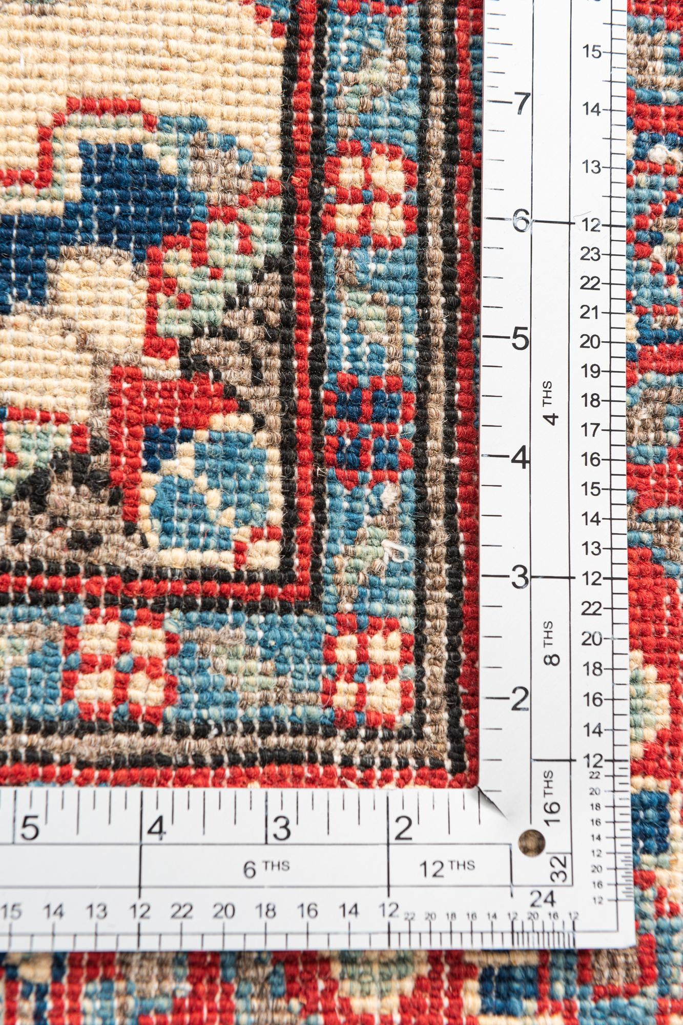 2' 8 x 9' 8 Hand Knotted Kazak Runner Rug