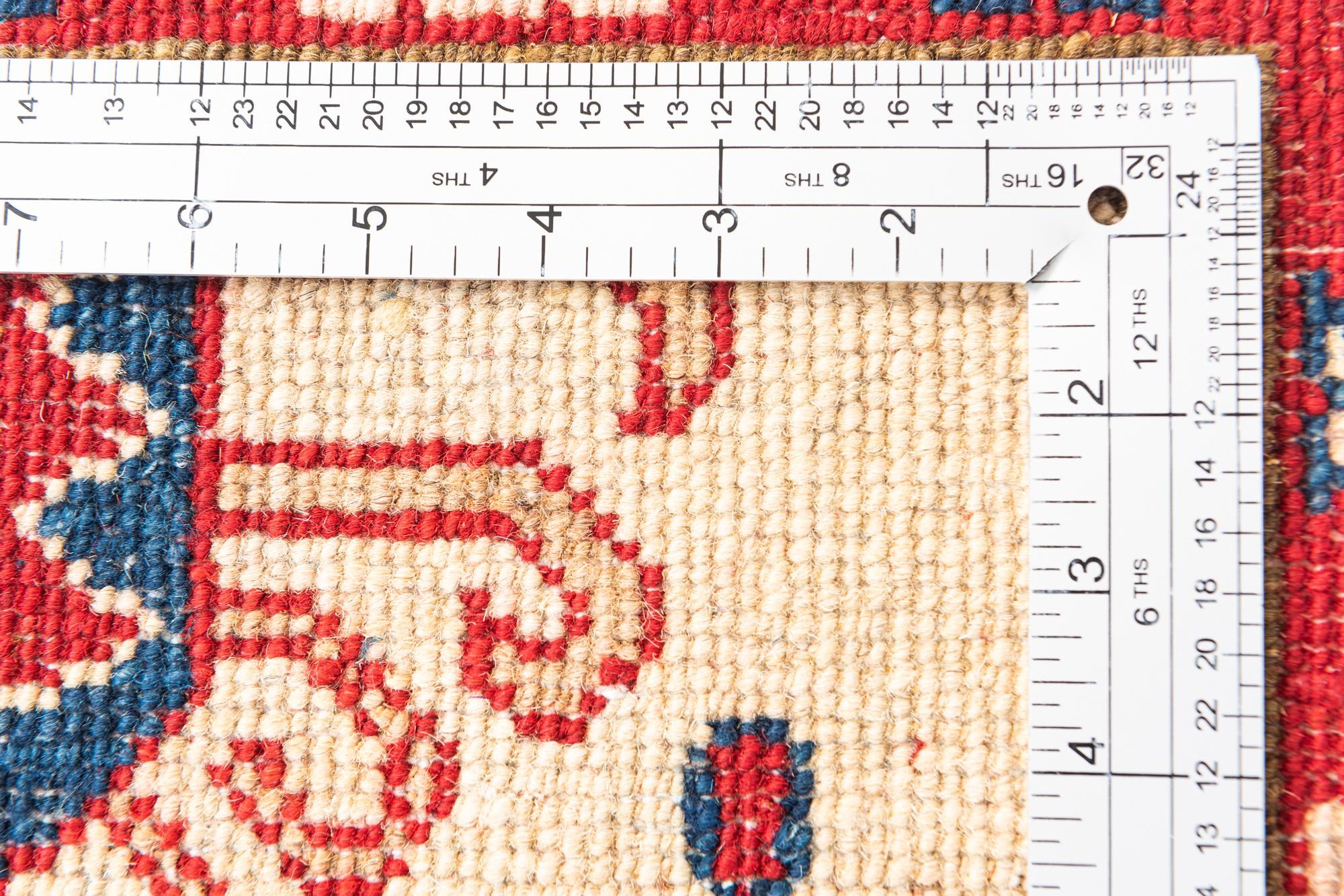 2' 8 x 9' 9 Hand Knotted Kazak Runner Rug