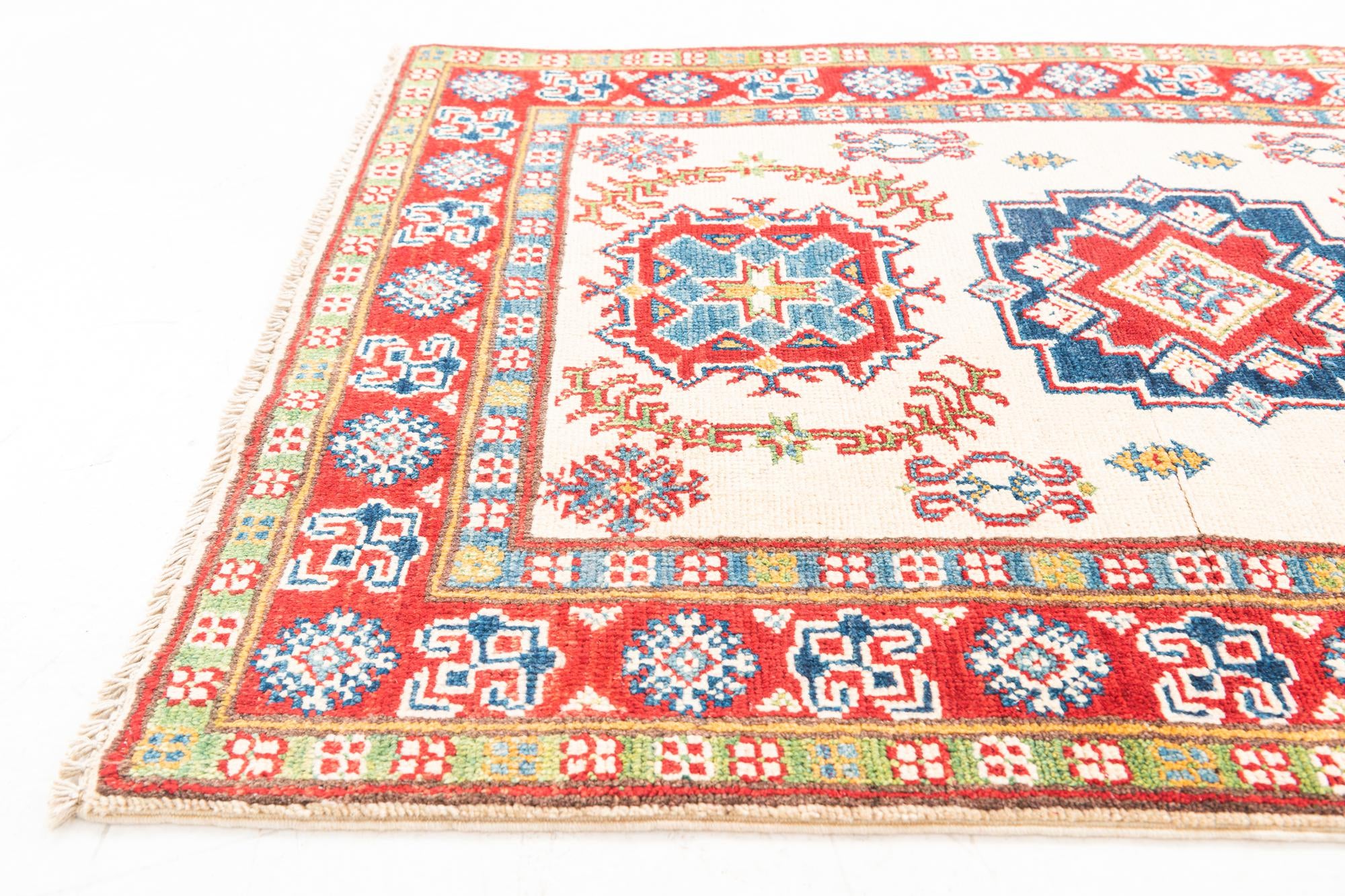 2' 9 x 9' 8 Hand Knotted Kazak Runner Rug