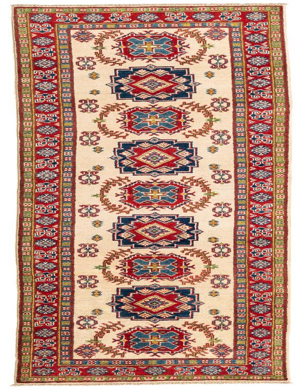Detail image of 2' 9 x 9' 8 Hand Knotted Kazak Runner Rug