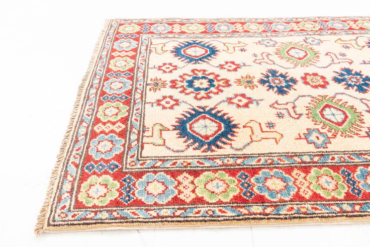 Detail image of 2' 9 x 11' 10 Hand Knotted Kazak Runner Rug