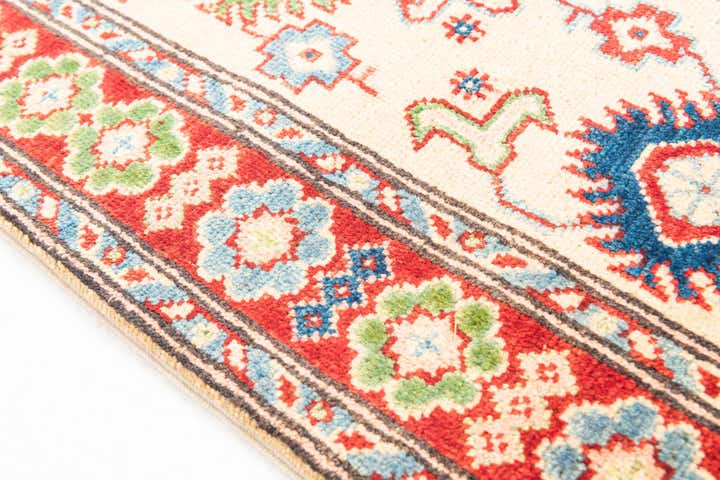 2' 9 x 11' 10 Hand Knotted Kazak Runner Rug