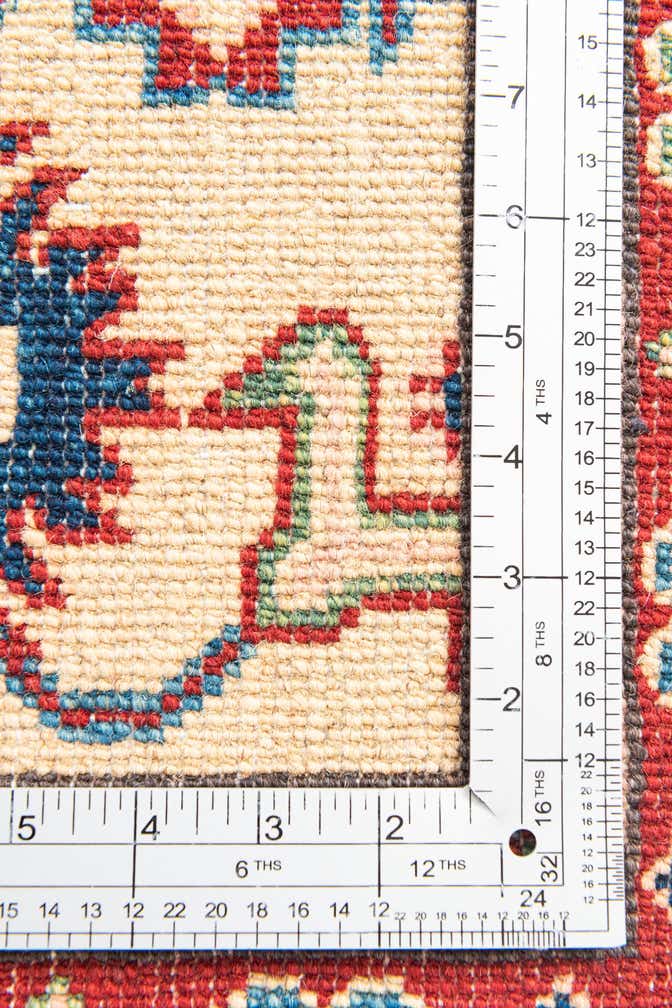 2' 9 x 11' 10 Hand Knotted Kazak Runner Rug