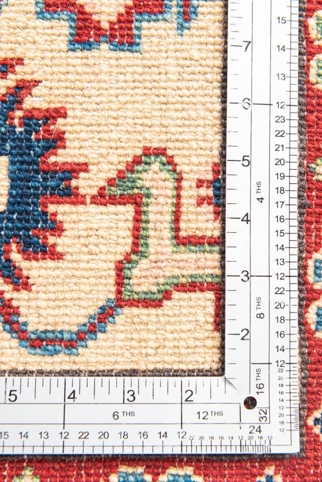 Detail image of 2' 9 x 11' 10 Hand Knotted Kazak Runner Rug