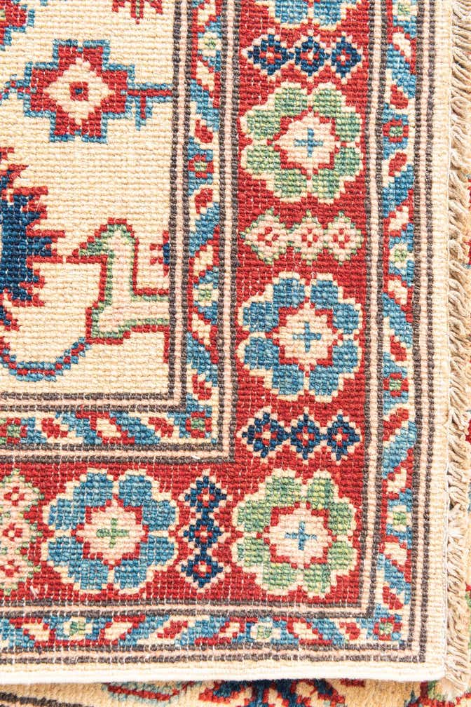 2' 9 x 11' 10 Hand Knotted Kazak Runner Rug