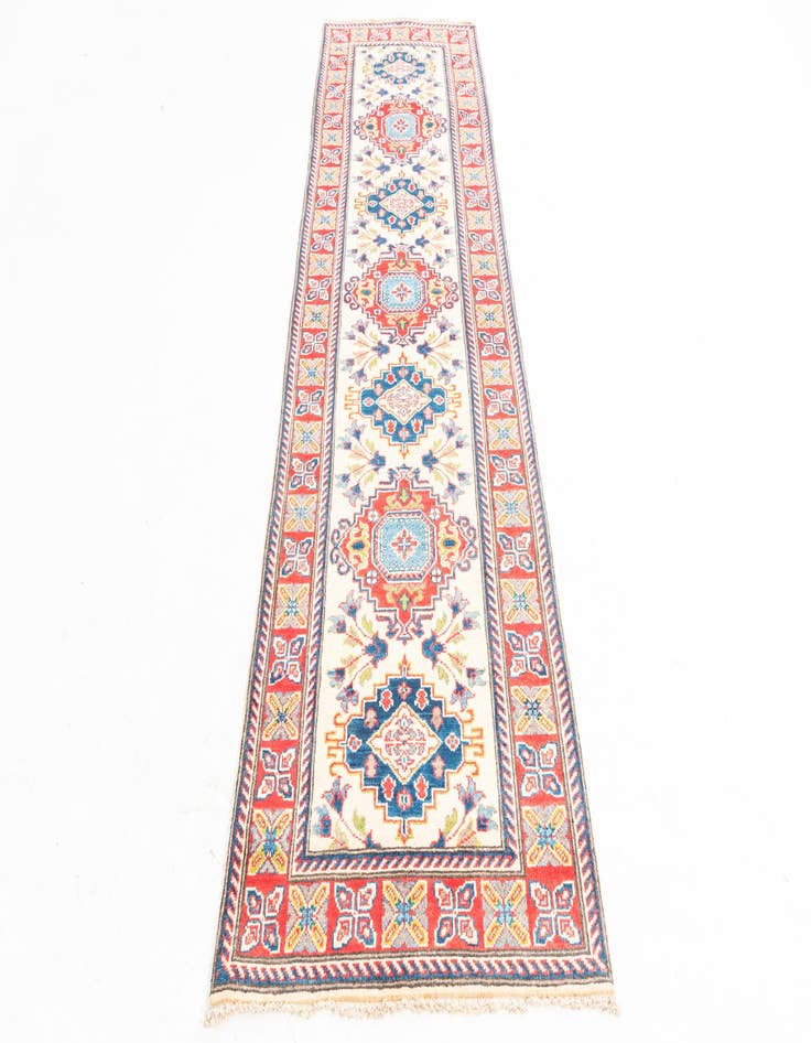 Detail image of 2' 9 x 9' 5  Hand Knotted Kazak Runner Rug