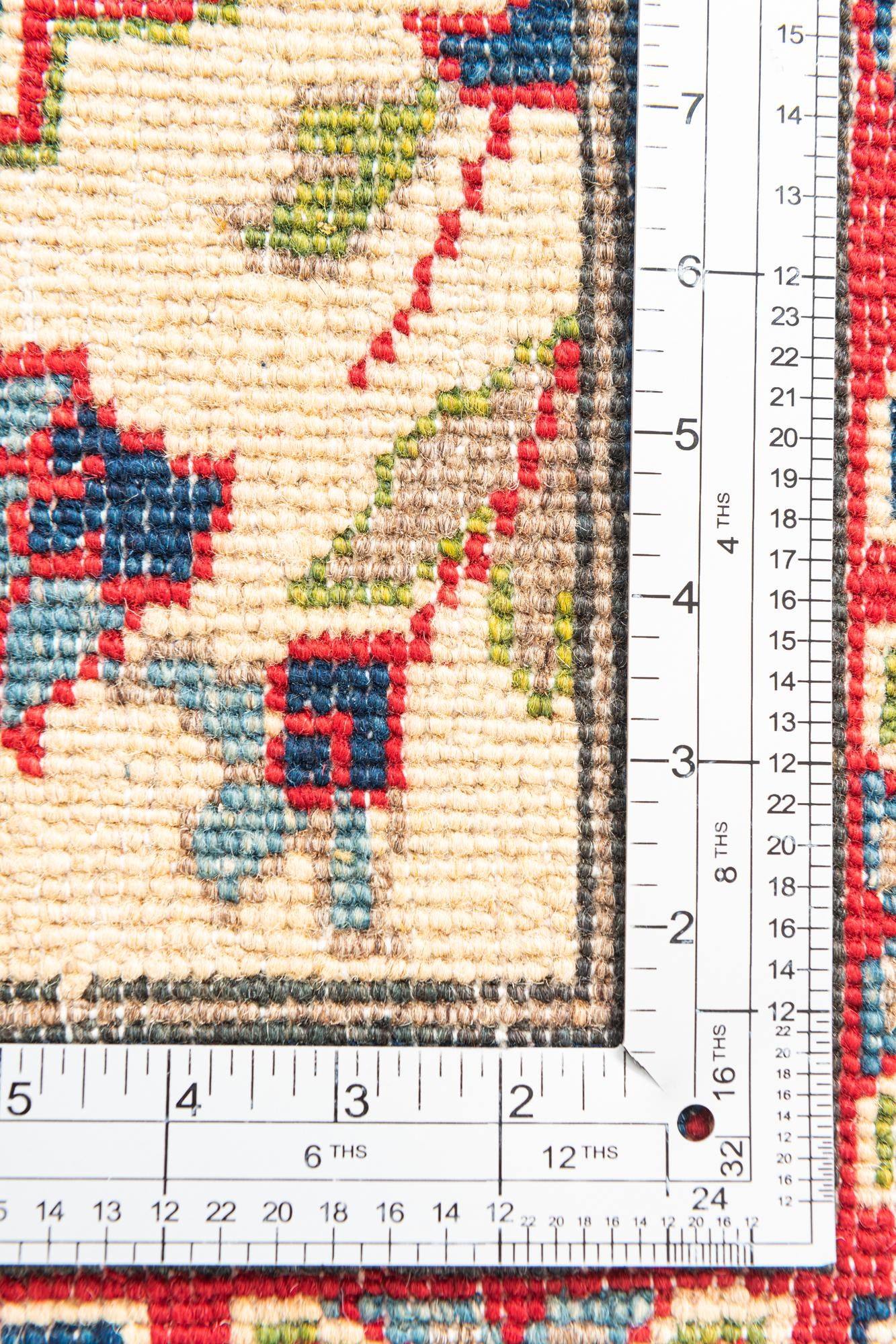 2' 9 x 9' 5 Hand Knotted Kazak Runner Rug
