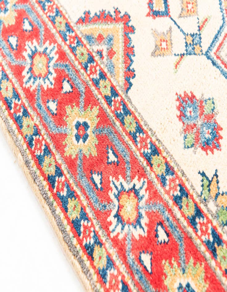 Detail image of 2' 8 x 10'  Hand Knotted Kazak Runner Rug