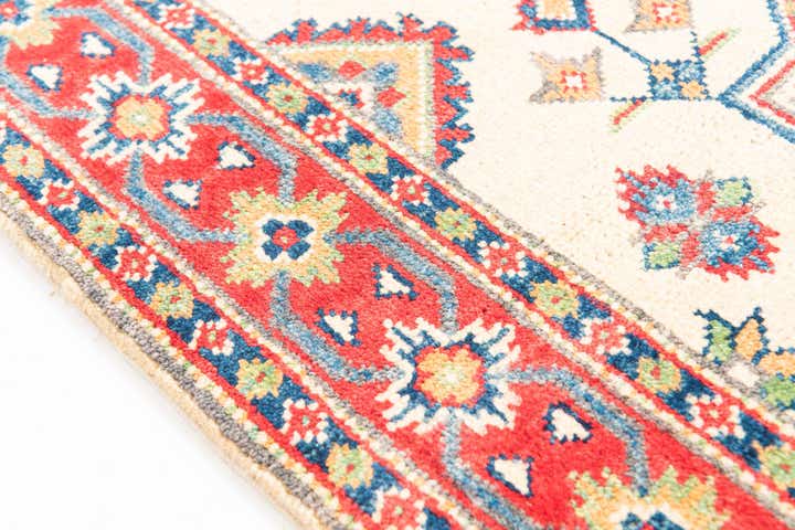 2' 8 x 10' Hand Knotted Kazak Runner Rug