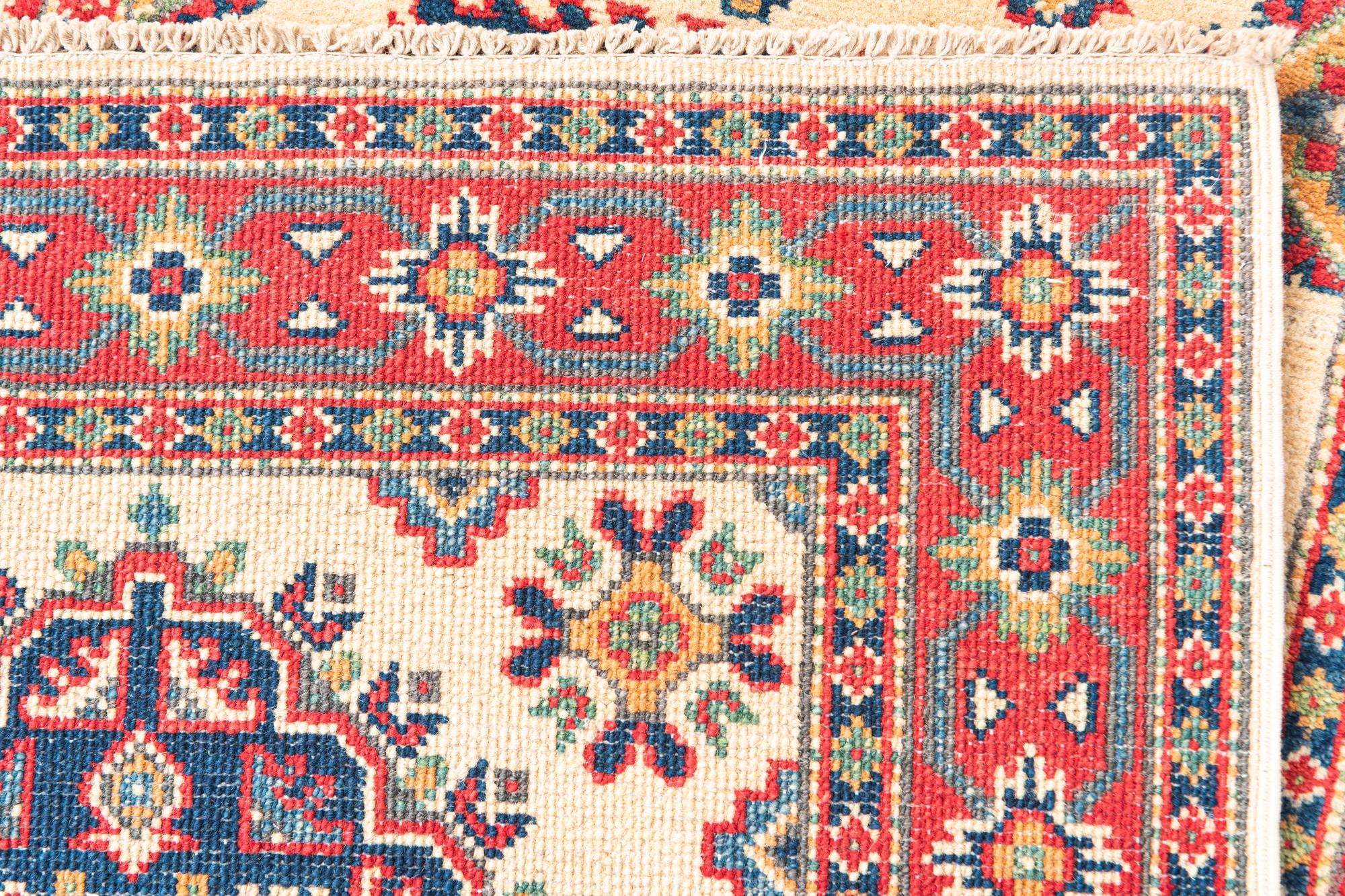 2' 8 x 10' Hand Knotted Kazak Runner Rug