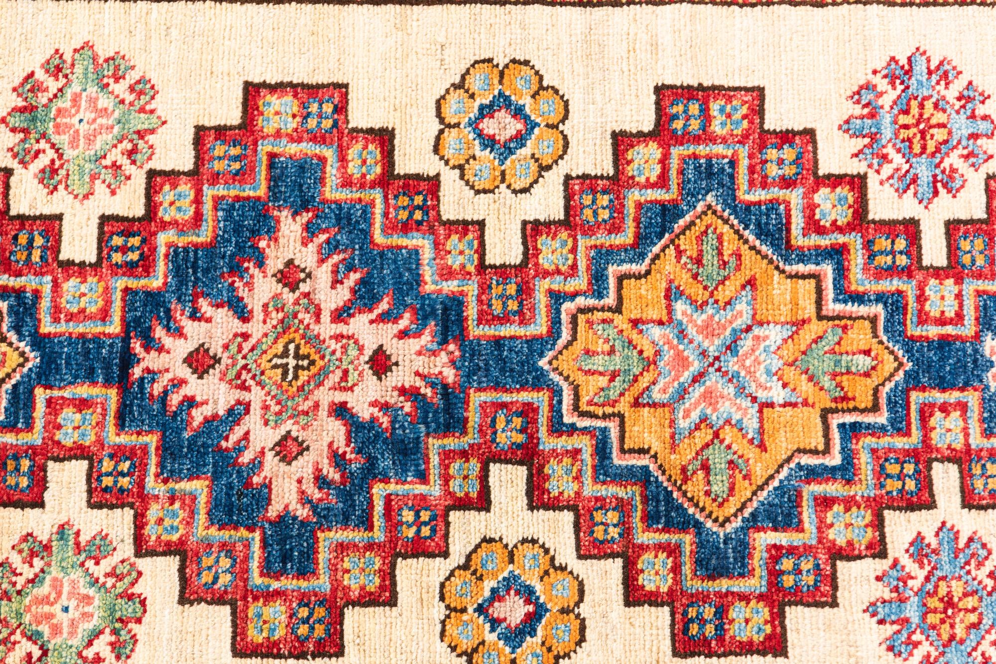 2' 8 x 9' 6 Hand Knotted Kazak Runner Rug