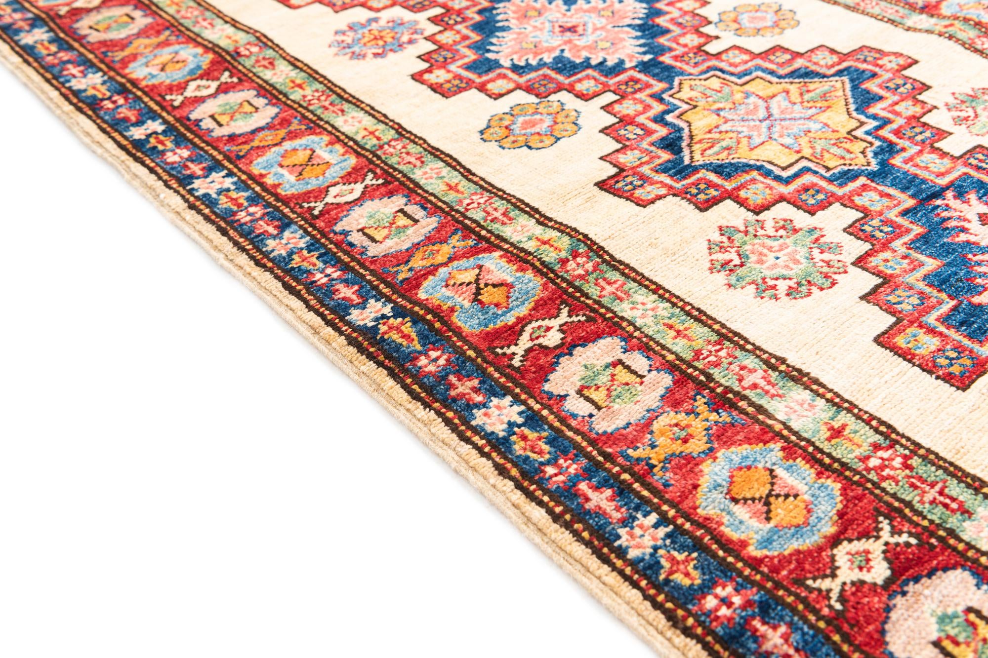 2' 8 x 9' 6 Hand Knotted Kazak Runner Rug