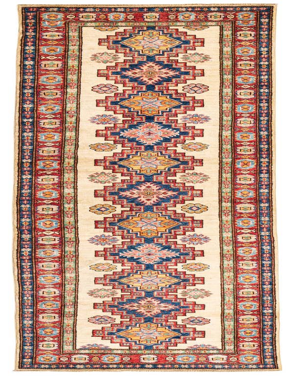 Detail image of 2' 8 x 9' 6 Hand Knotted Kazak Runner Rug