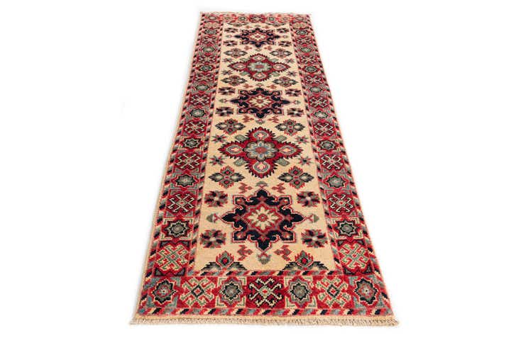 2' x 6' 3 Hand Knotted Kazak Runner Rug