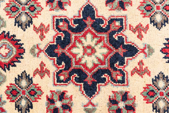 2' x 6' 3 Hand Knotted Kazak Runner Rug