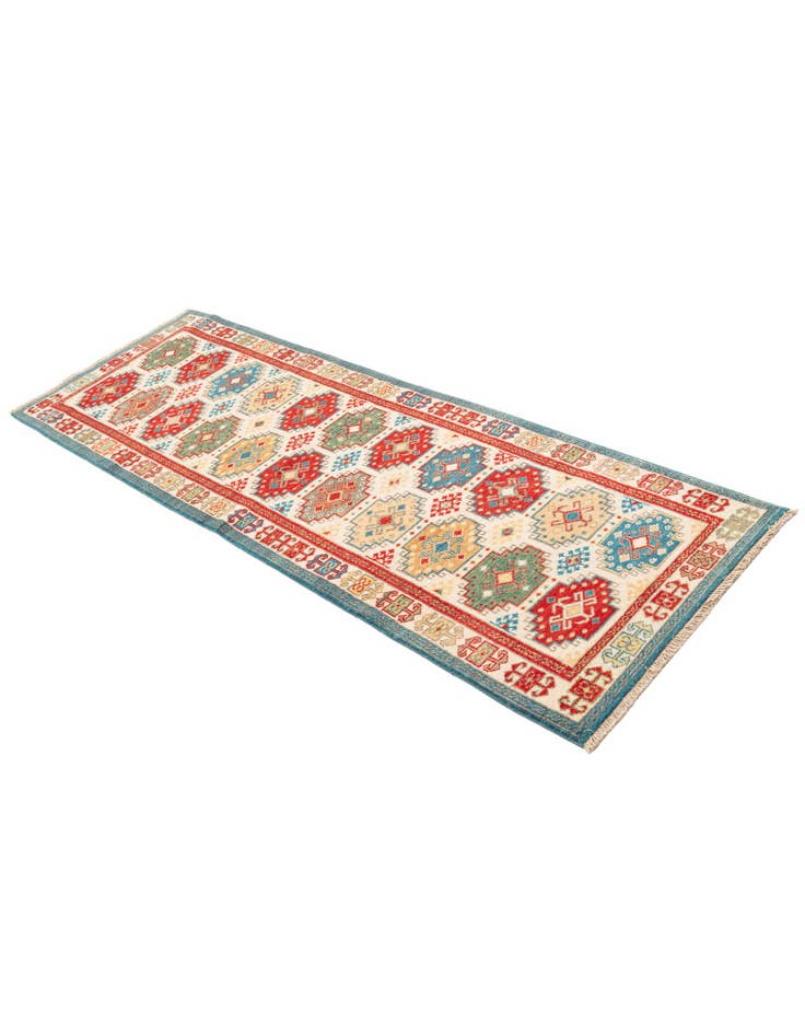 Detail image of 75cm x 225cm Hand Knotted Kazak Runner Rug