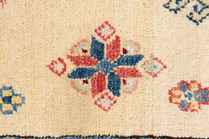 70cm x 180cm Hand Knotted Kazak Runner Rug