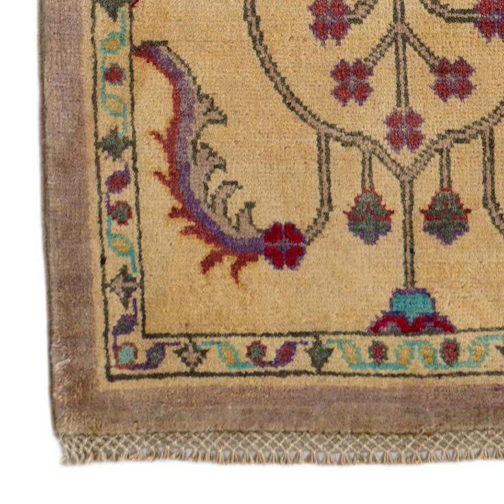 Detail image of 2' x 5' 11 Hand Knotted Kazak Runner Rug