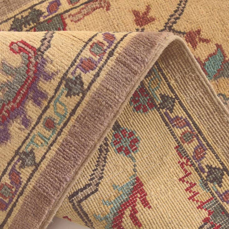 Detail image of 2' x 5' 11 Hand Knotted Kazak Runner Rug