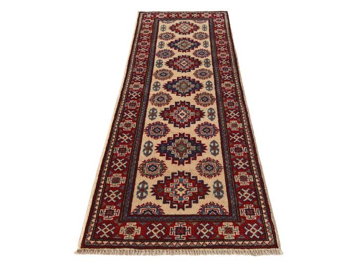 2' x 6' Hand Knotted Kazak Runner Rug