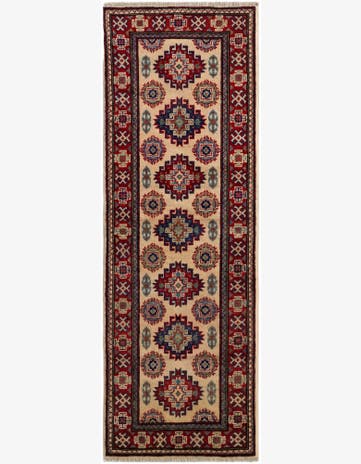 2' x 6' Hand Knotted Kazak Runner Rug