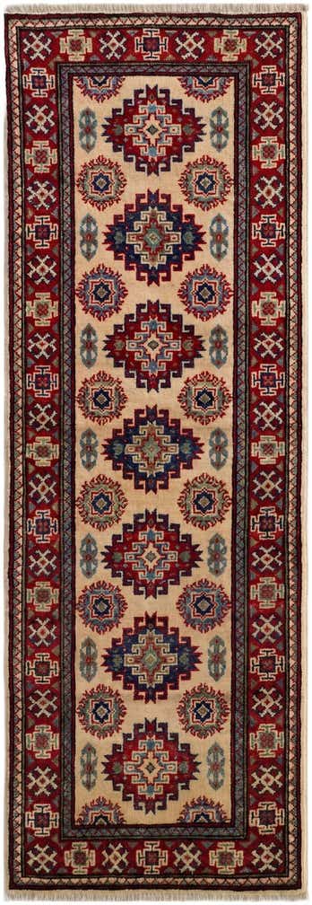 2' x 6' Hand Knotted Kazak Runner Rug