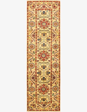 2' 8 x 9' 10 Hand Knotted Kazak Runner Rug