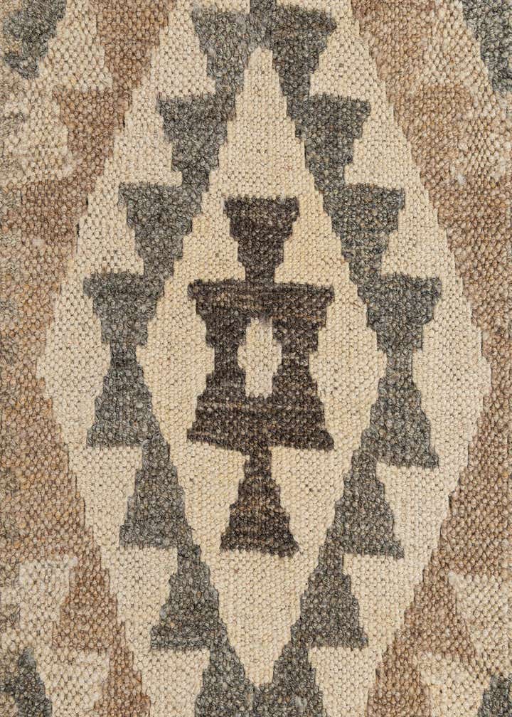 2' 9 x 9' 10 Hand Woven Kilim Maymana Wool Runner Rug