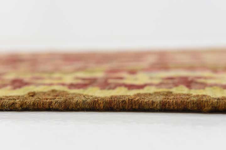3' 4 x 6' 6 Hand Woven Kilim Maymana Wool Runner Rug