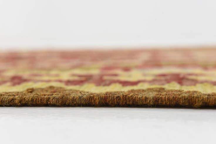 Detail image of 3' 4 x 6' 6 Hand Woven Kilim Maymana Wool Runner Rug