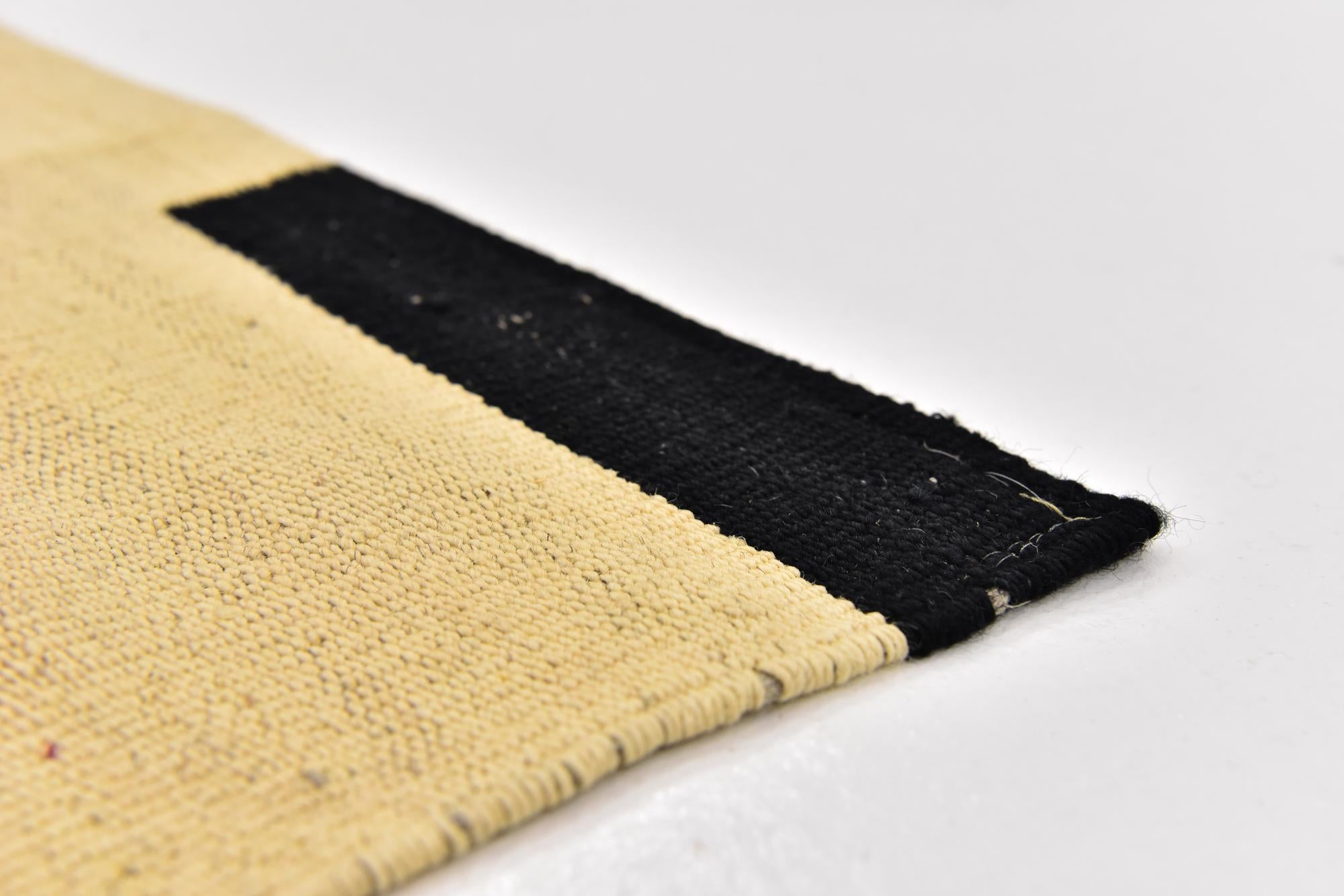 2' 8 x 8' 2 Hand Woven Kilim Modern Wool Runner Rug